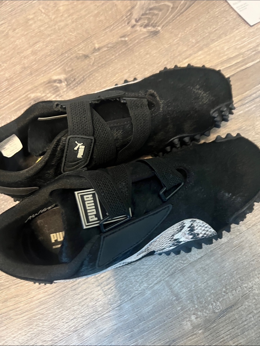 A$AP Rocky x PUMA Mostro OG Pony Hair Snakeskin Black Men's US9